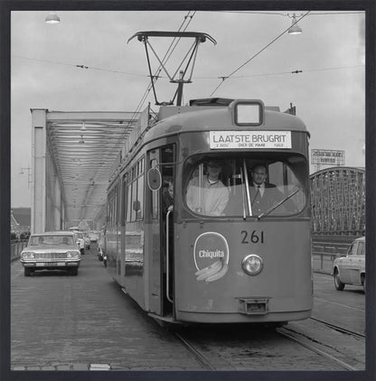Laatste Tramrit over de Maasbruggen - 1968