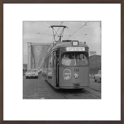 Laatste Tramrit over de Maasbruggen - 1968