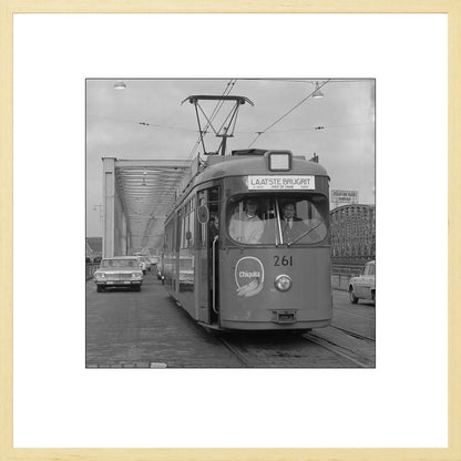 Laatste Tramrit over de Maasbruggen - 1968