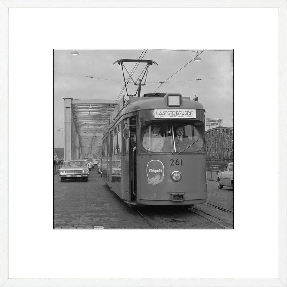 Laatste Tramrit over de Maasbruggen - 1968