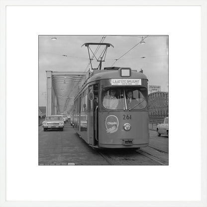 Laatste Tramrit over de Maasbruggen - 1968
