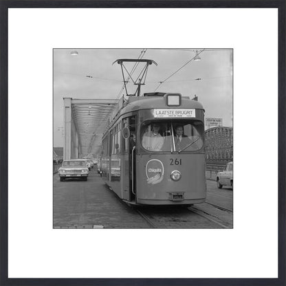Laatste Tramrit over de Maasbruggen - 1968