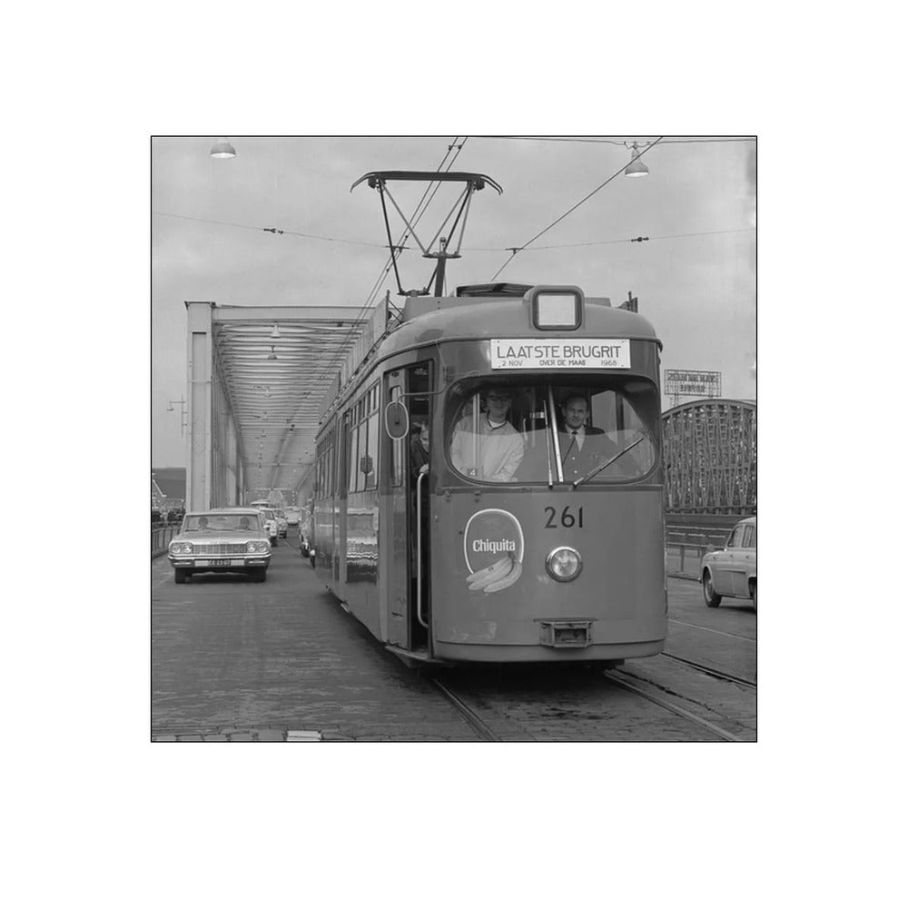 Laatste Tramrit over de Maasbruggen - 1968