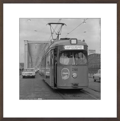 Laatste Tramrit over de Maasbruggen - 1968