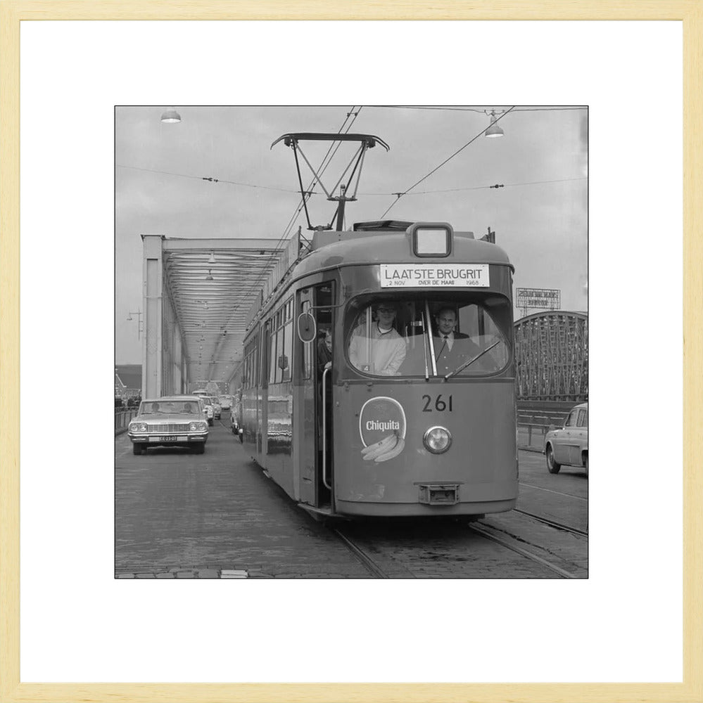 Laatste Tramrit over de Maasbruggen - 1968