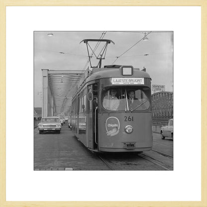 Laatste Tramrit over de Maasbruggen - 1968