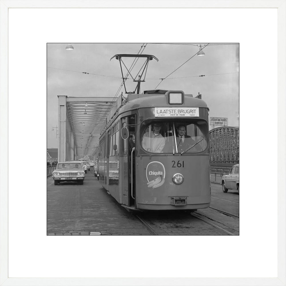 Laatste Tramrit over de Maasbruggen - 1968