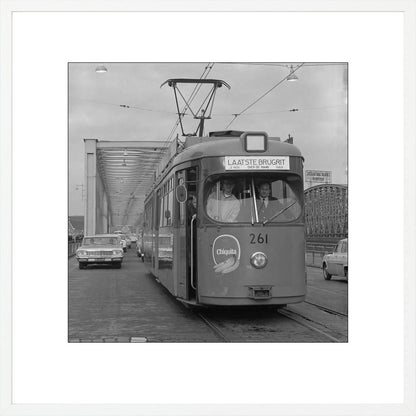 Laatste Tramrit over de Maasbruggen - 1968