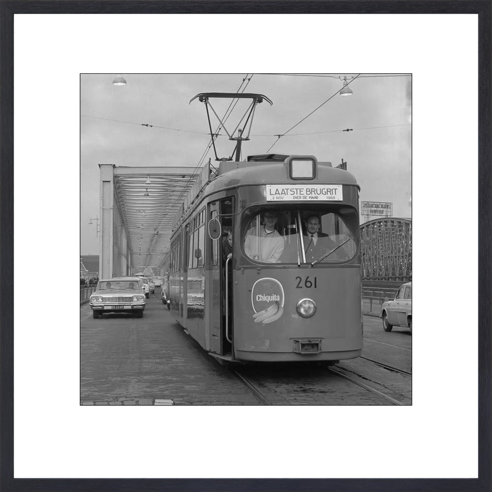 Laatste Tramrit over de Maasbruggen - 1968