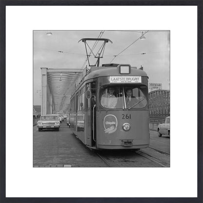 Laatste Tramrit over de Maasbruggen - 1968