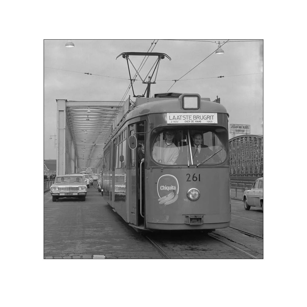 Laatste Tramrit over de Maasbruggen - 1968