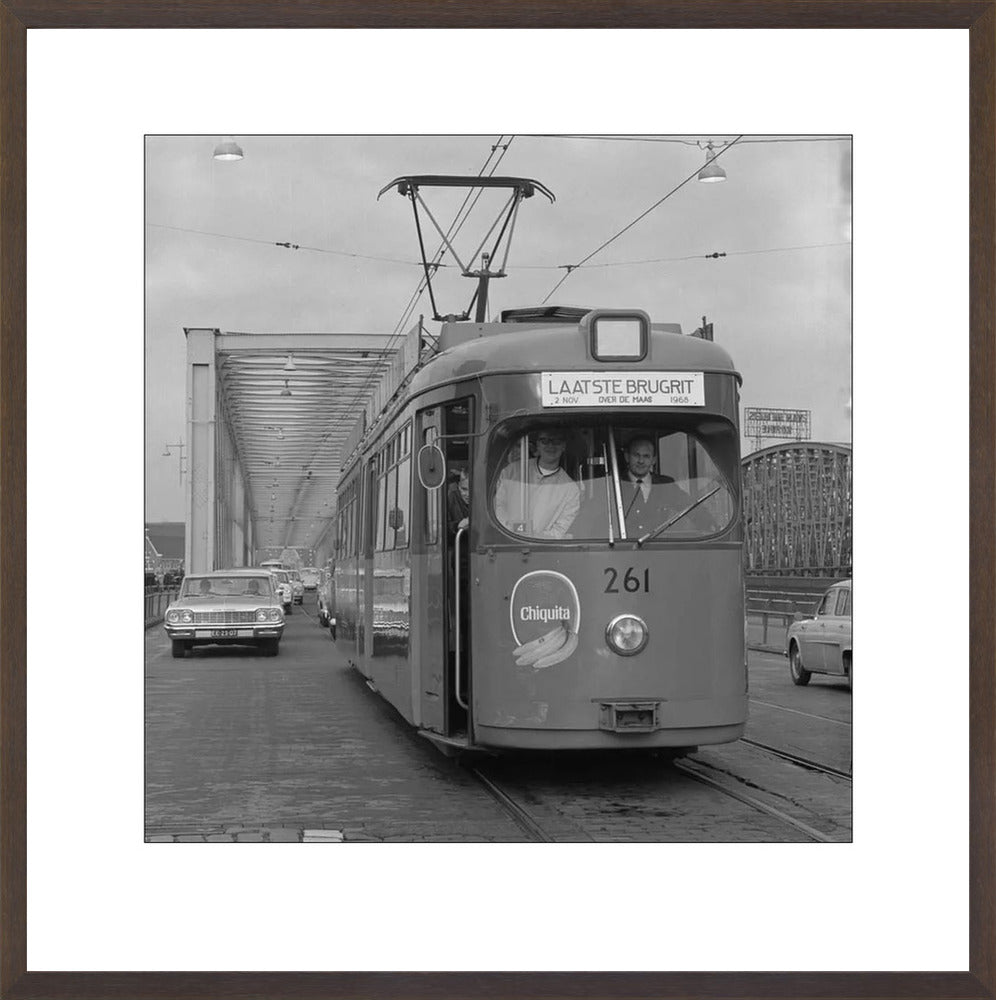 Laatste Tramrit over de Maasbruggen - 1968