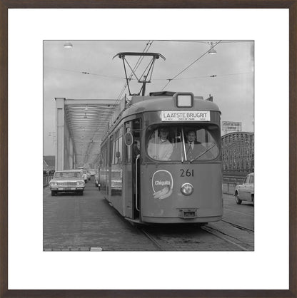 Laatste Tramrit over de Maasbruggen - 1968