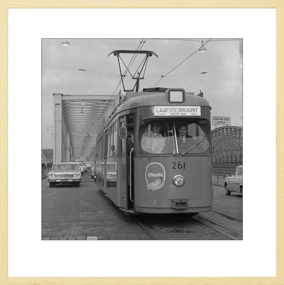 Laatste Tramrit over de Maasbruggen - 1968