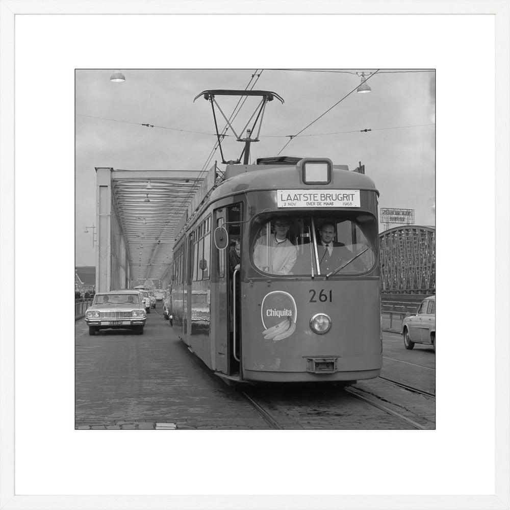 Laatste Tramrit over de Maasbruggen - 1968