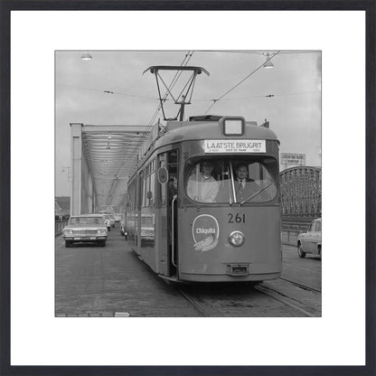 Laatste Tramrit over de Maasbruggen - 1968