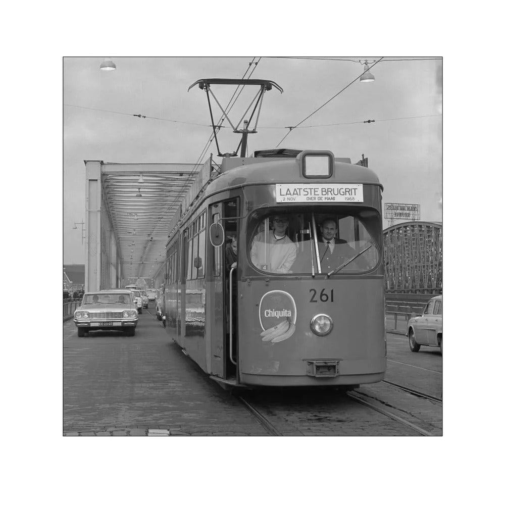 Laatste Tramrit over de Maasbruggen - 1968