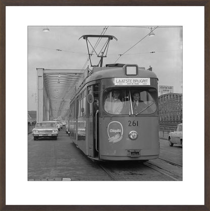 Laatste Tramrit over de Maasbruggen - 1968