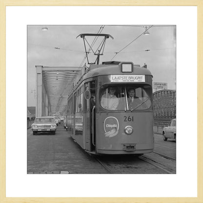 Laatste Tramrit over de Maasbruggen - 1968