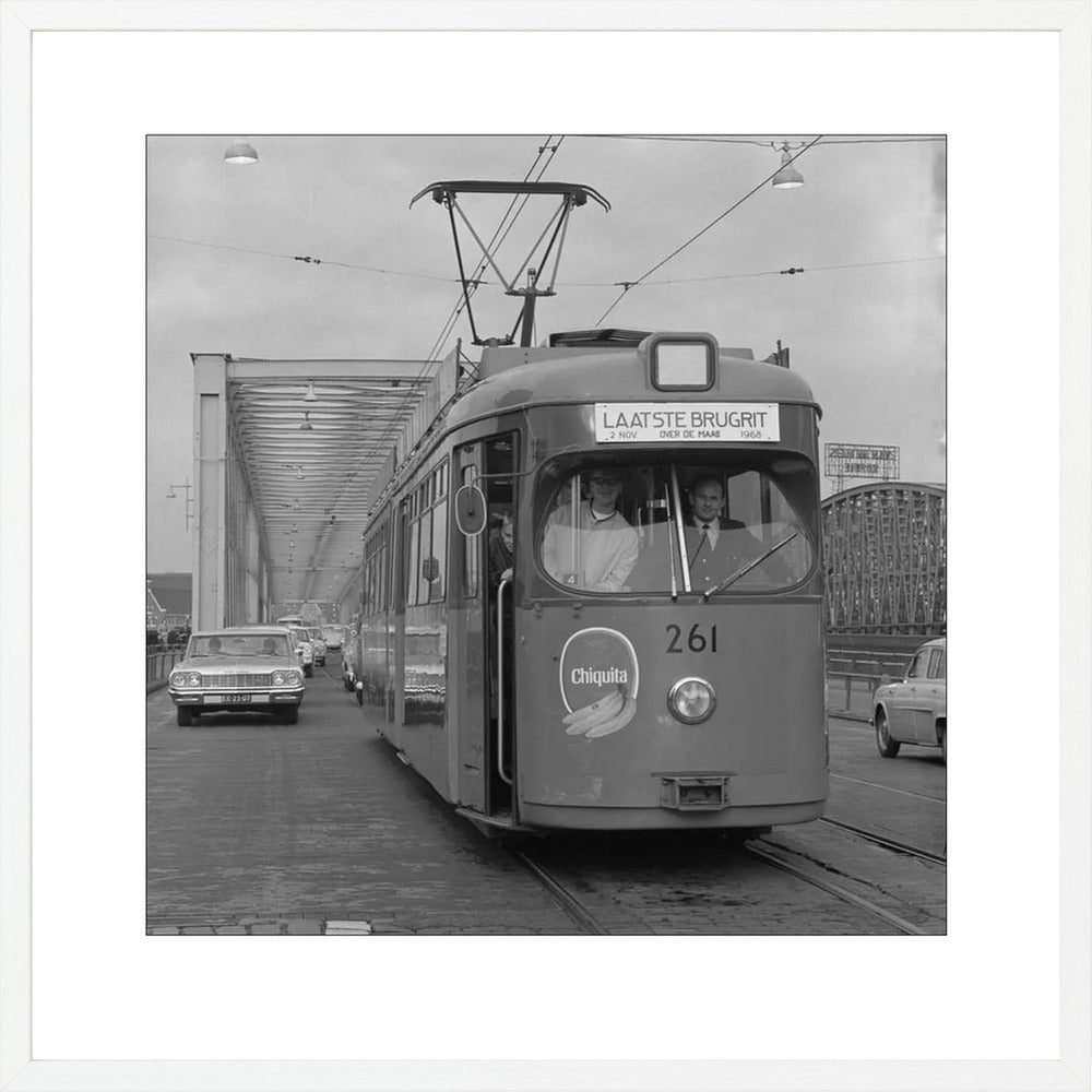 Laatste Tramrit over de Maasbruggen - 1968