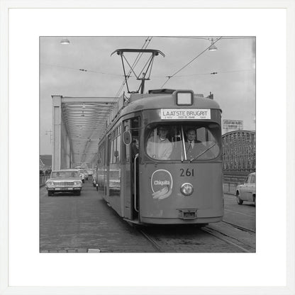 Laatste Tramrit over de Maasbruggen - 1968