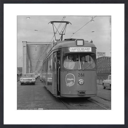 Laatste Tramrit over de Maasbruggen - 1968