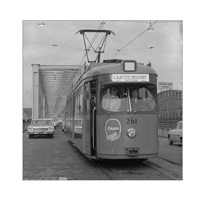 Laatste Tramrit over de Maasbruggen - 1968