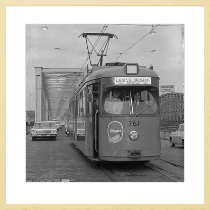 Laatste Tramrit over de Maasbruggen - 1968