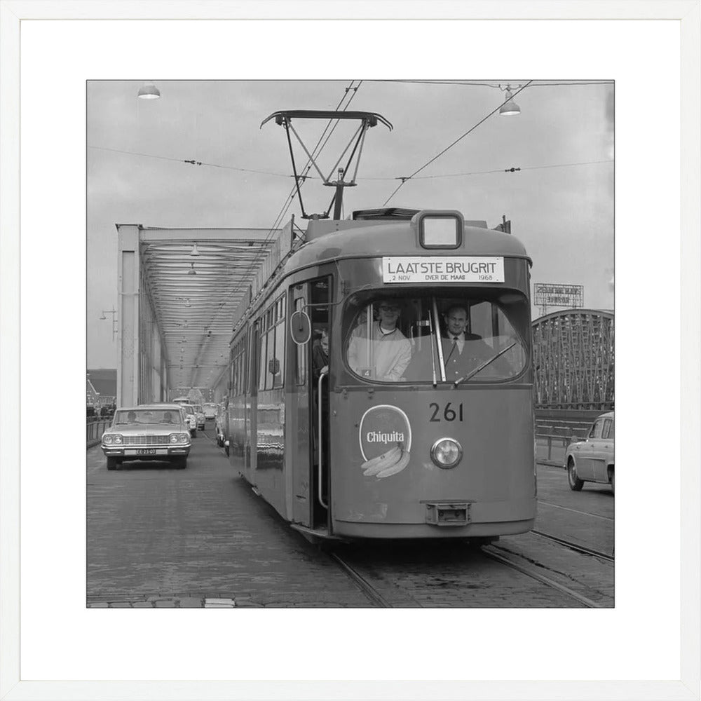 Laatste Tramrit over de Maasbruggen - 1968
