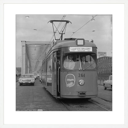 Laatste Tramrit over de Maasbruggen - 1968