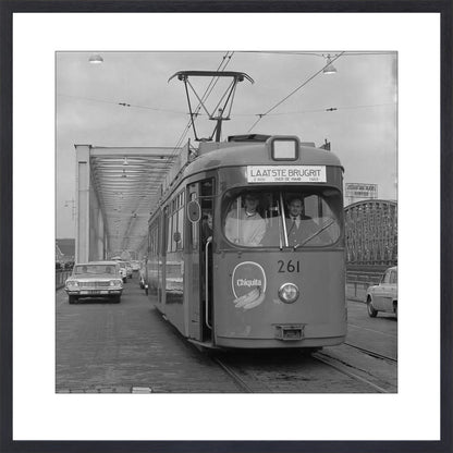 Laatste Tramrit over de Maasbruggen - 1968