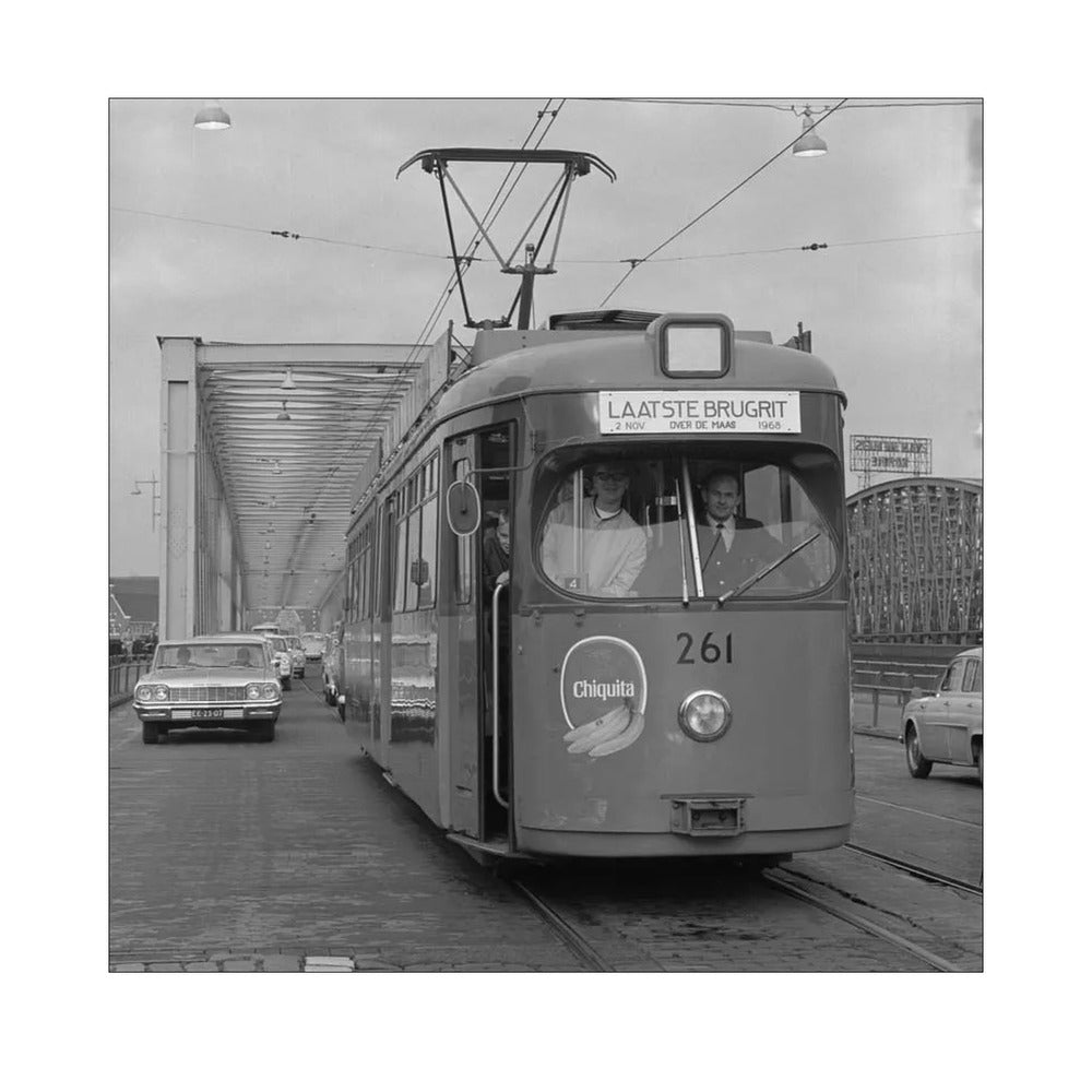 Laatste Tramrit over de Maasbruggen - 1968