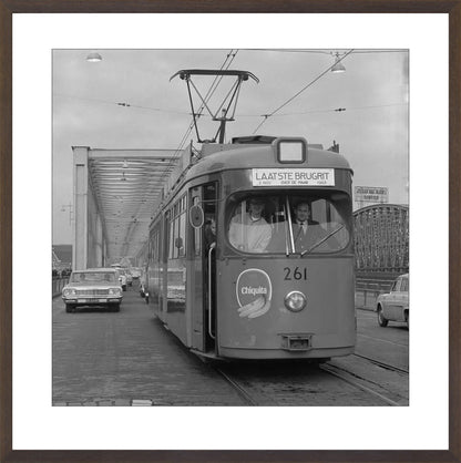 Laatste Tramrit over de Maasbruggen - 1968