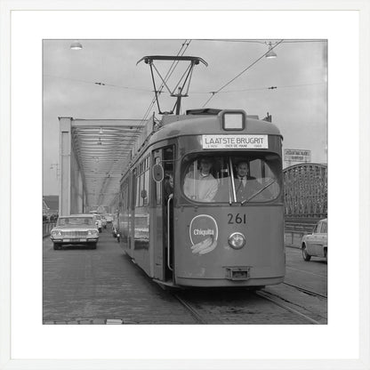 Laatste Tramrit over de Maasbruggen - 1968