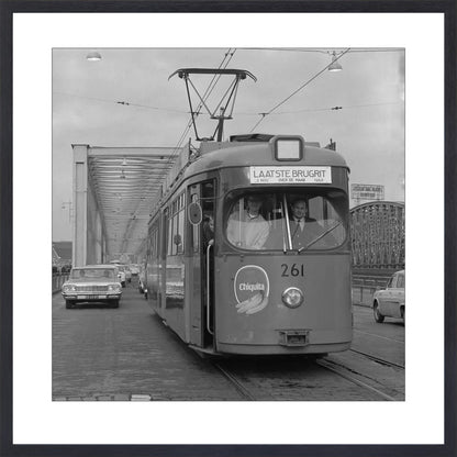 Laatste Tramrit over de Maasbruggen - 1968