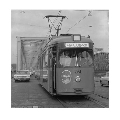 Laatste Tramrit over de Maasbruggen - 1968