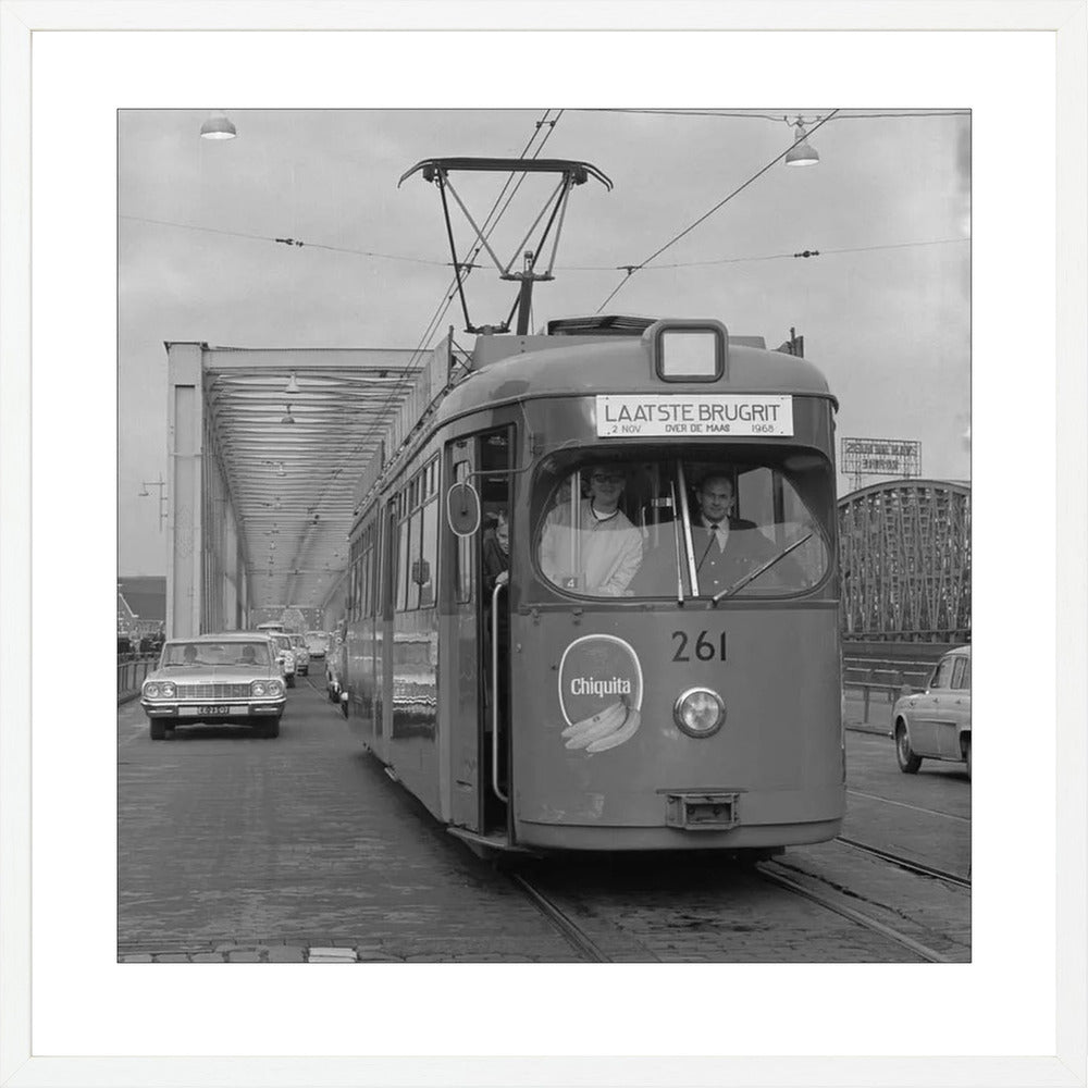 Laatste Tramrit over de Maasbruggen - 1968