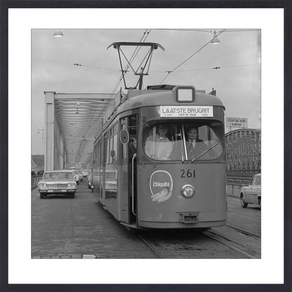 Laatste Tramrit over de Maasbruggen - 1968