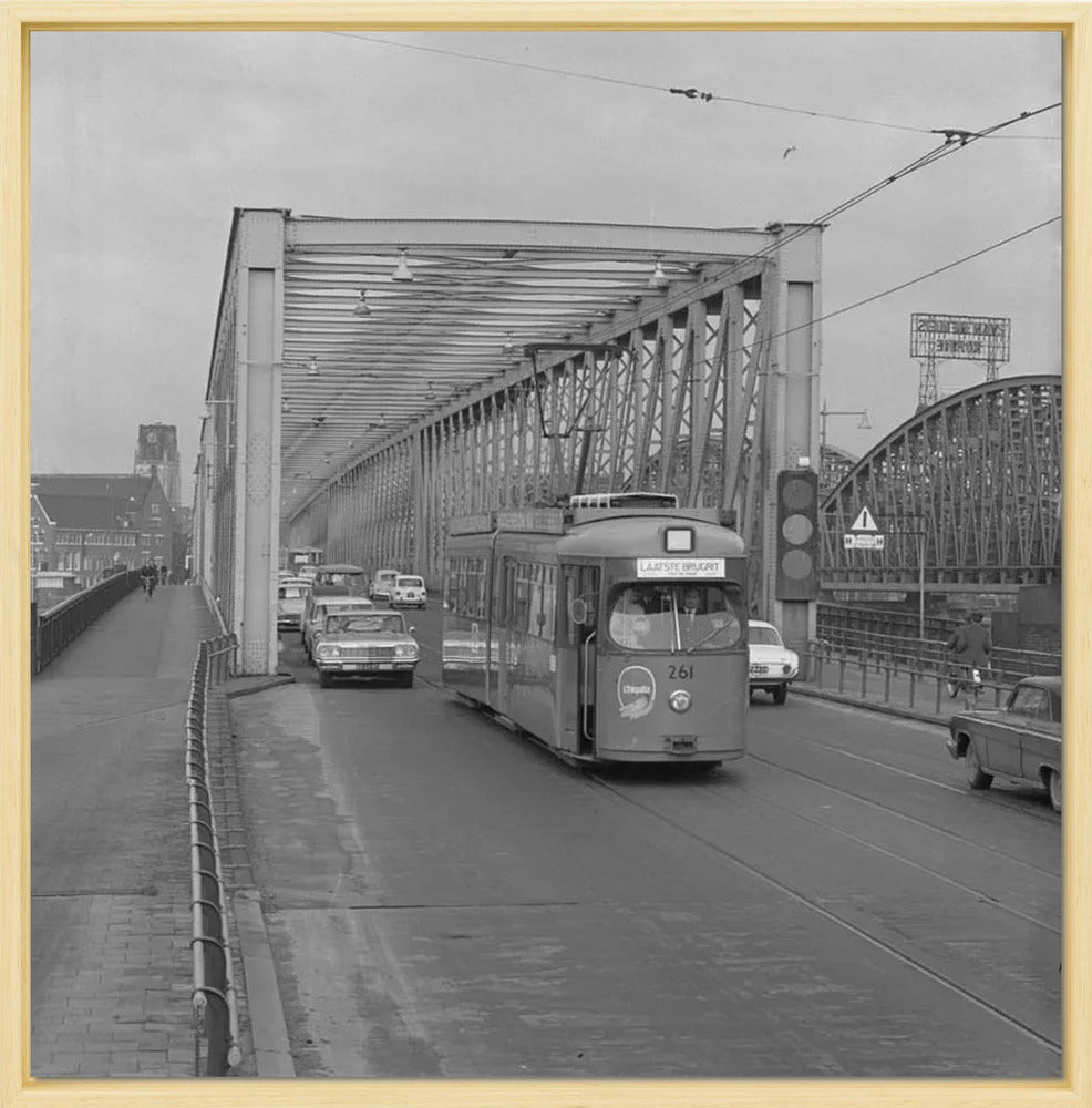 Laatste Tramrit over de Maasbruggen - 1968