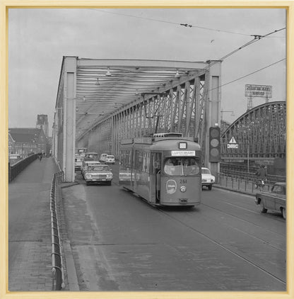Laatste Tramrit over de Maasbruggen - 1968
