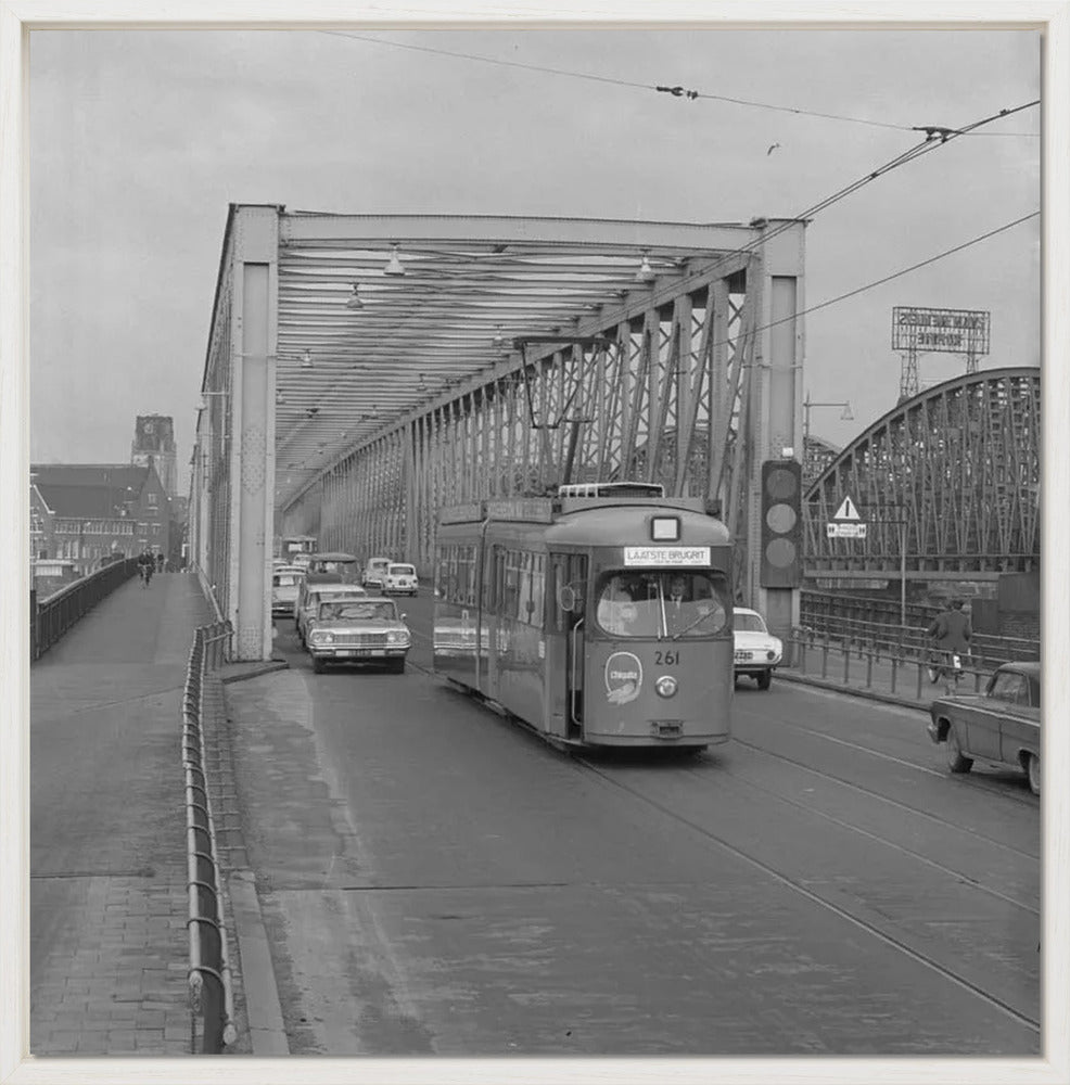 Laatste Tramrit over de Maasbruggen - 1968