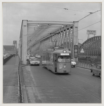 Laatste Tramrit over de Maasbruggen - 1968