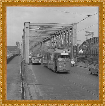 Laatste Tramrit over de Maasbruggen - 1968