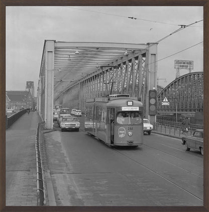 Laatste Tramrit over de Maasbruggen - 1968