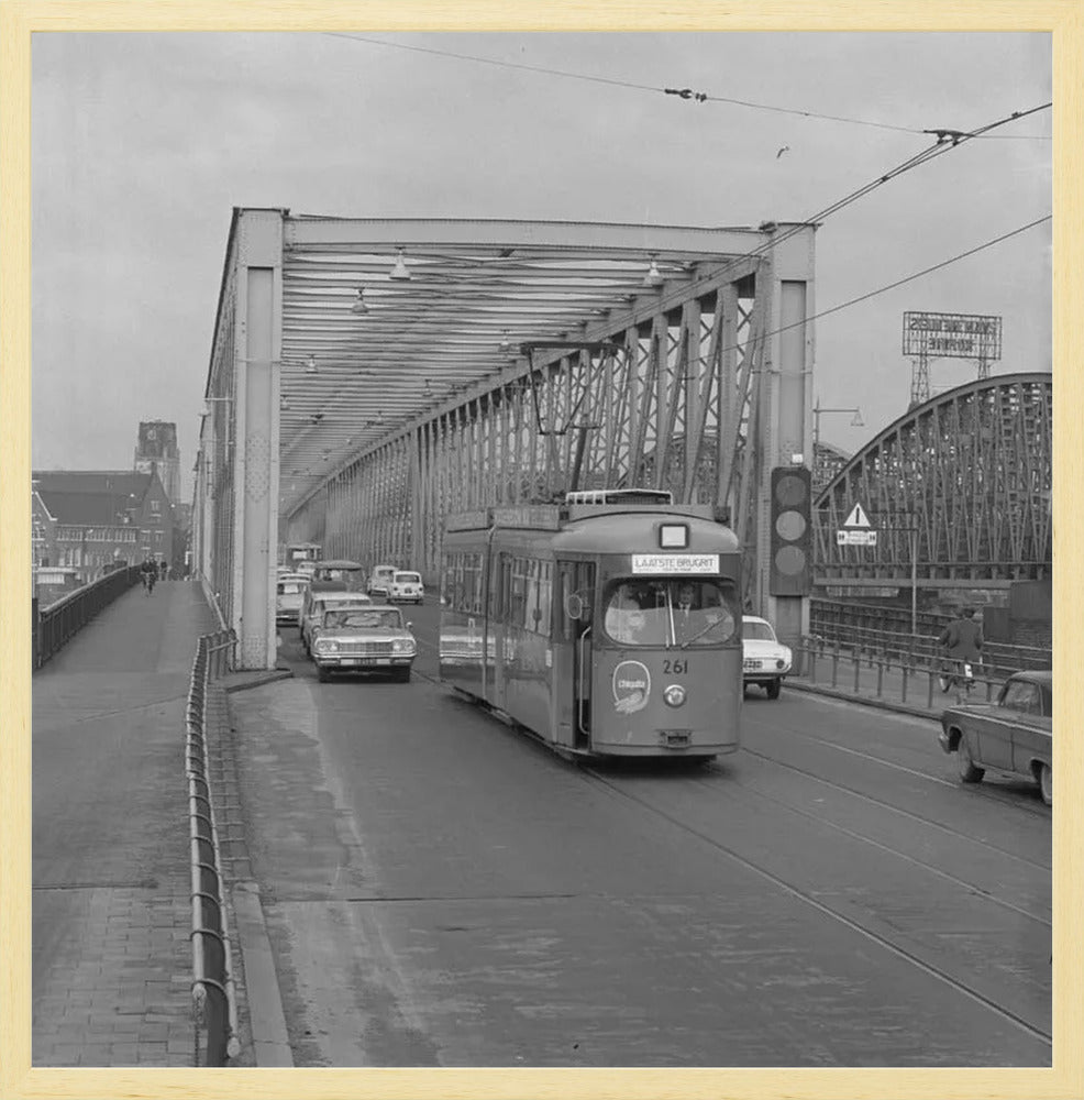 Laatste Tramrit over de Maasbruggen - 1968