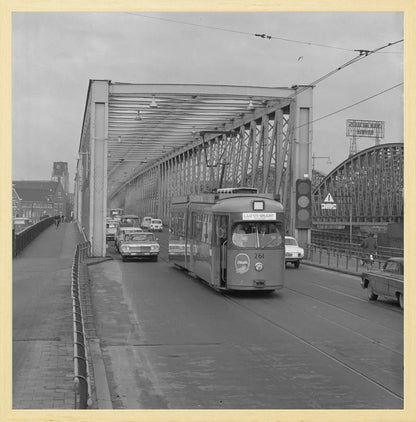 Laatste Tramrit over de Maasbruggen - 1968