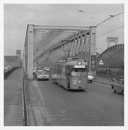 Laatste Tramrit over de Maasbruggen - 1968