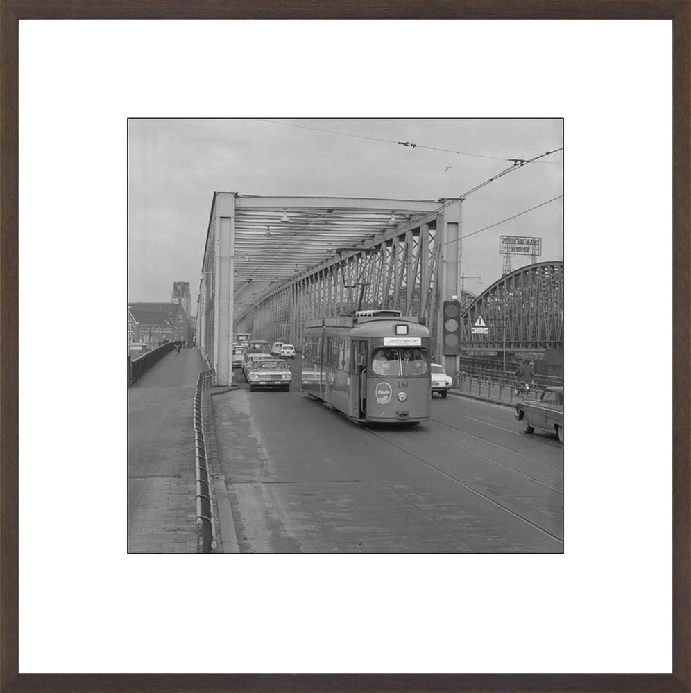 Laatste Tramrit over de Maasbruggen - 1968
