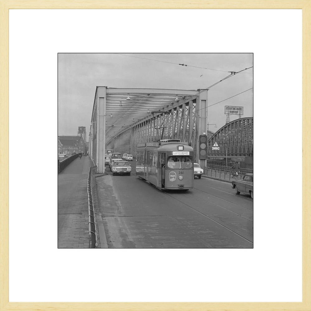 Laatste Tramrit over de Maasbruggen - 1968