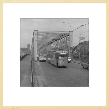 Laatste Tramrit over de Maasbruggen - 1968